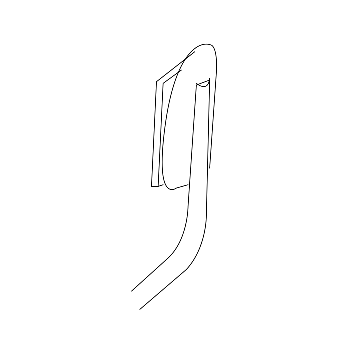 Genuine Maxus C00001287 Bracket Assembly-front Exhaust Pipe Hanger - technical drawing