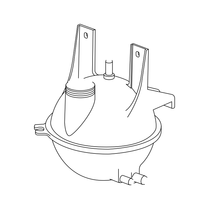 Genuine Maxus C00002406 Tank-expn - technical drawing