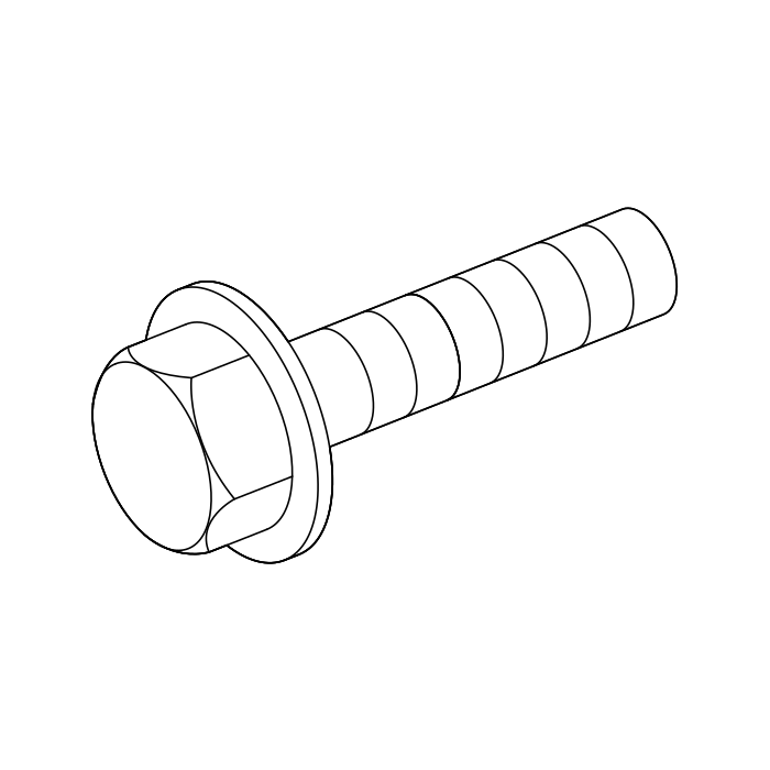Genuine Maxus C00002920 Bolt-counter Shaft To Propeller Shaft - technical drawing