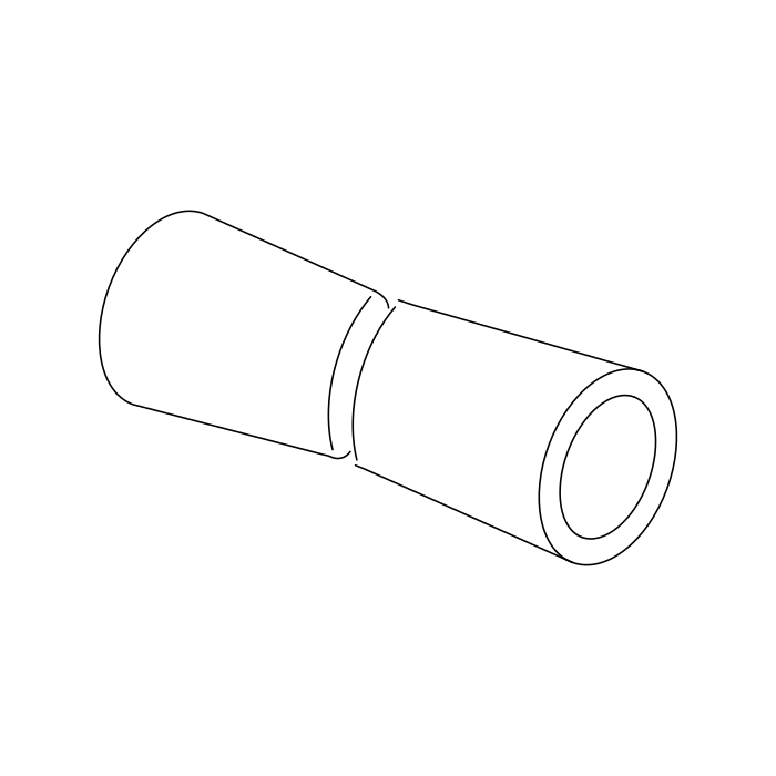 Genuine Maxus C00003174 Bushing-rear Leaf Spring Shackle - technical drawing