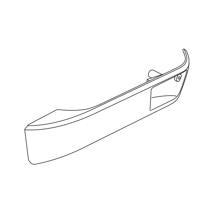 Genuine Maxus C00003600 Armrest Assembly-front Side Door Inner - technical drawing