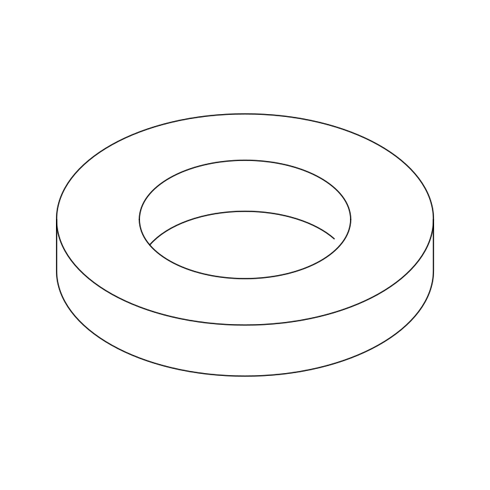 Genuine Maxus C00003685 Washer-steering Gear - technical drawing