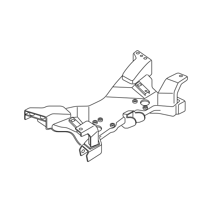 Genuine Maxus C00005164 Plate-rack Mounting Housing - technical drawing