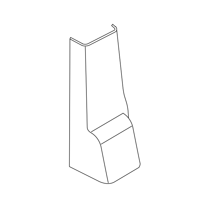 Genuine Maxus C00006544 Plate Assembly-a/pillar Upper Trim - technical drawing