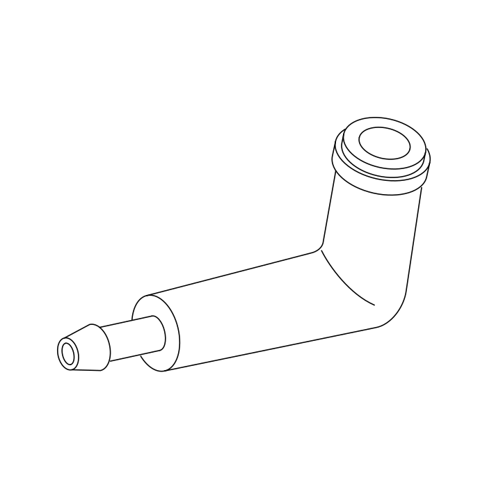 Genuine Maxus C00013575 Washer Hose-to Syphon - technical drawing