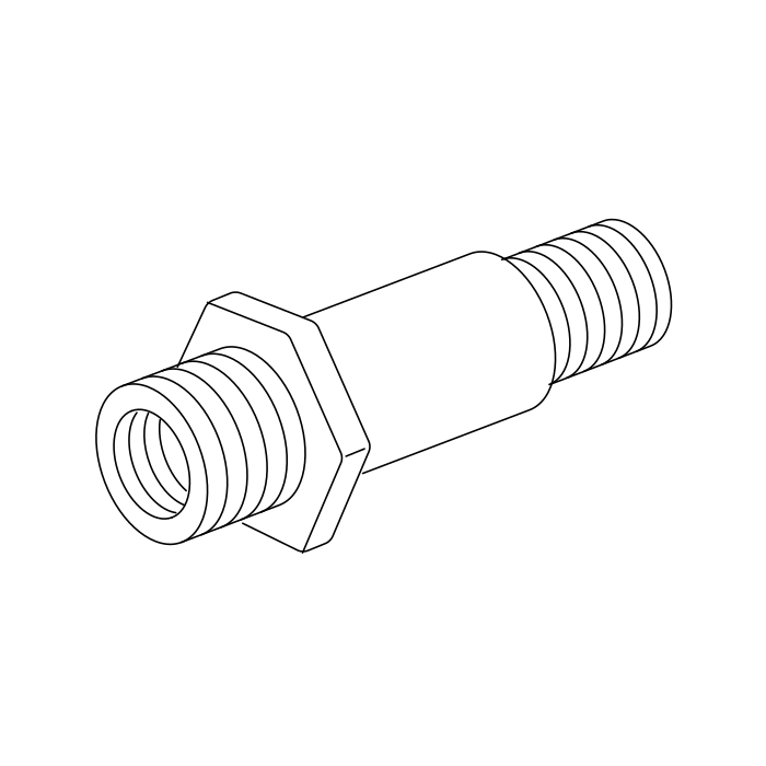 Genuine Maxus C00014633 Adaptor-oil Cooler Fitting - technical drawing