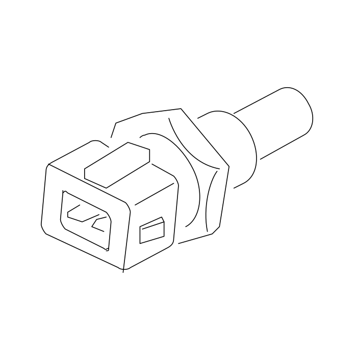 Genuine Maxus C00014660 Sensor-wtr Temperature - technical drawing