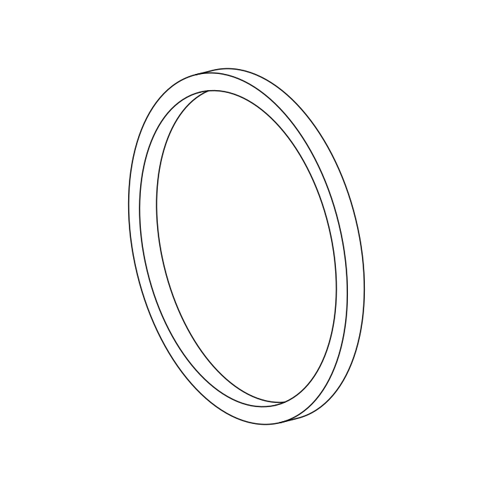 Genuine Maxus C00014732 O-ring-oil Cooler O Ring - technical drawing
