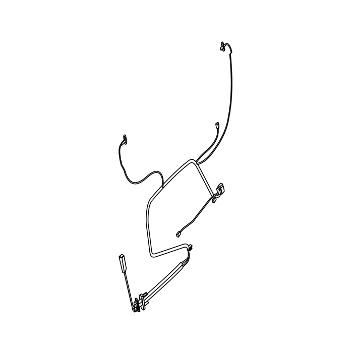 Genuine Maxus C00019671 Harness-rear Door - technical drawing