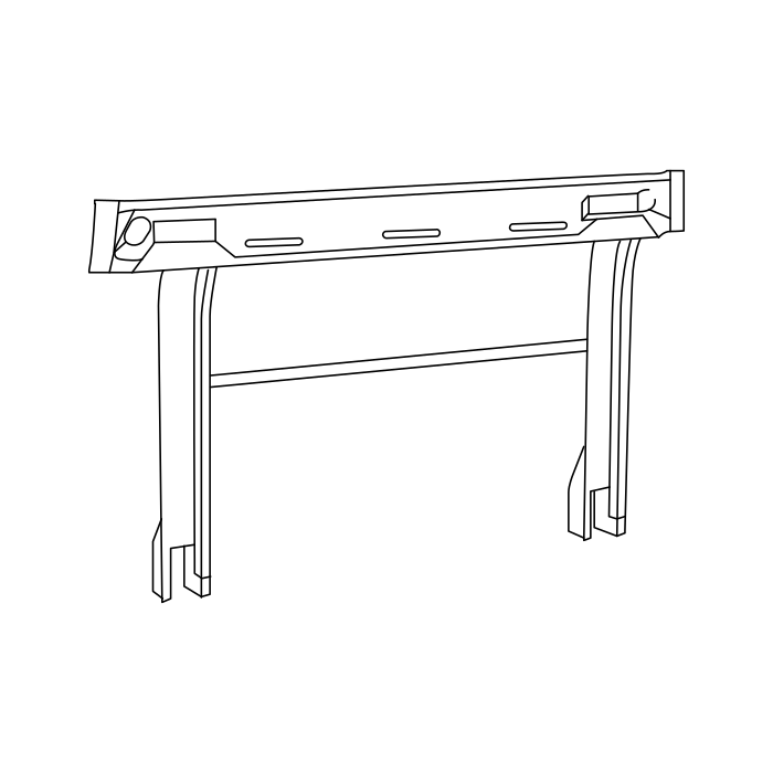 Genuine Maxus C00023386 Reinforcement A-panel,rear - technical drawing