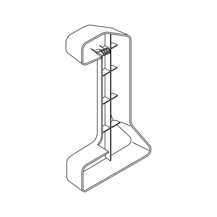 Genuine Maxus C00023451 Cover-rear Cross Member - technical drawing