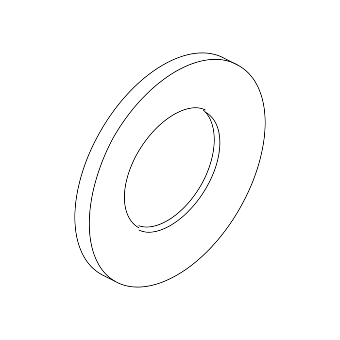 Genuine Maxus C00024193 Grommet-air Conditioning Tube Install - technical drawing