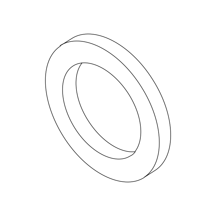 Genuine Maxus C00024880 Rail-spacer - technical drawing