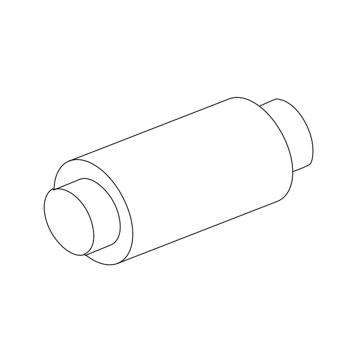 Genuine Maxus C00024925 Pin Detent-transmission - technical drawing