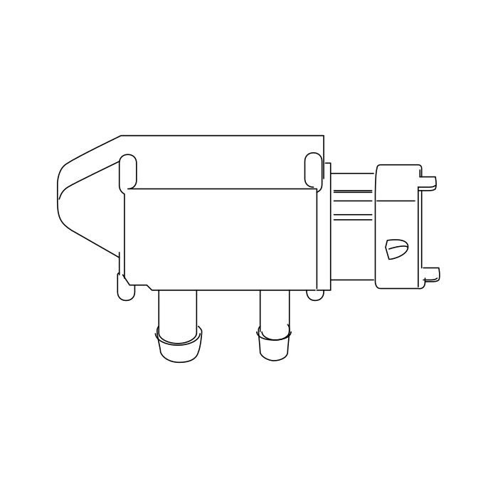 Genuine Maxus C00030704 Sensor-pressure - technical drawing