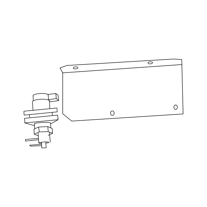 Genuine Maxus C00031745 Modulator Assembly-exhaust Gas Recirculation Vacuum - technical drawing