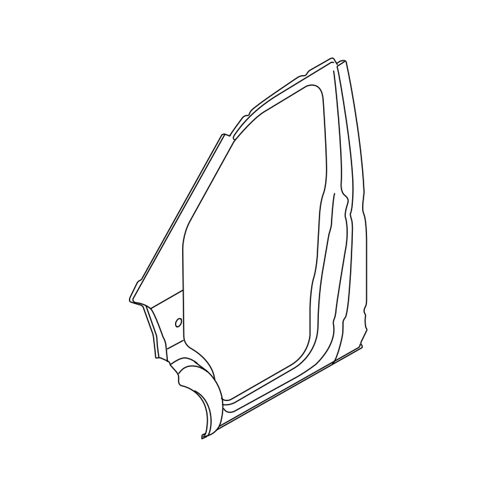 Genuine Maxus C00032669 Panel -front Side Panel Outer - technical drawing