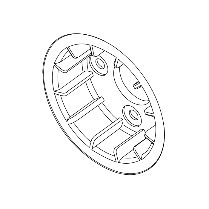 Genuine Maxus C00033961 Shock Absorber-crankshaft - technical drawing
