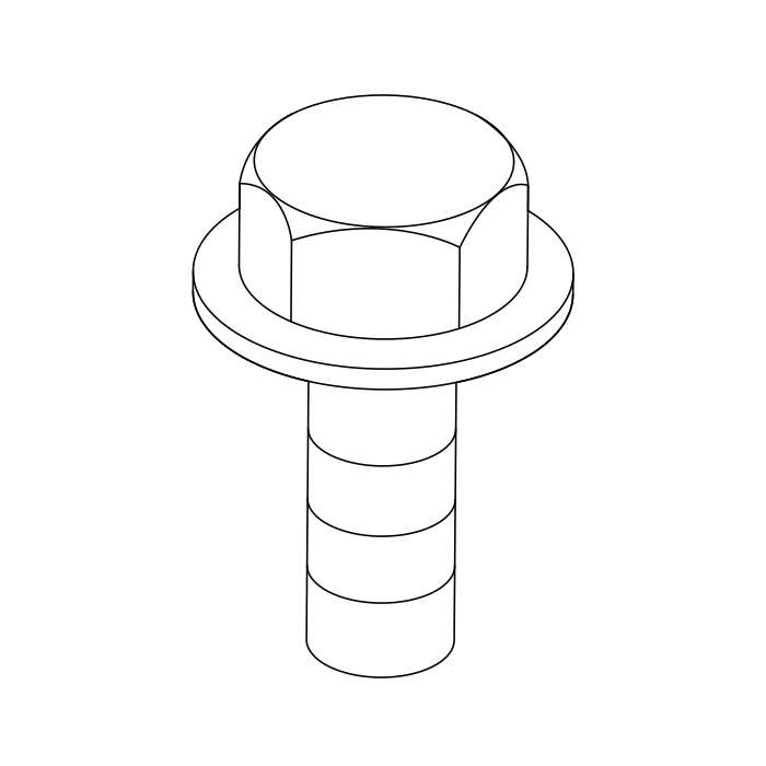 Genuine Maxus C00036029 Bolt-oil & Air Separator Assembly - technical drawing