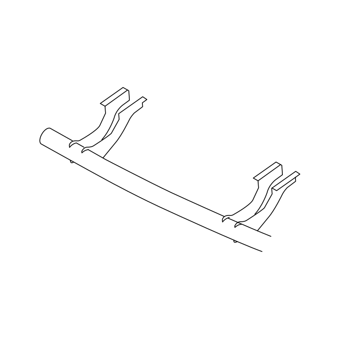 Genuine Maxus C00036798 Plate-rear Door Trim - technical drawing