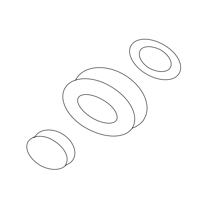 Genuine Maxus C00037326 Spacer-bearing - technical drawing