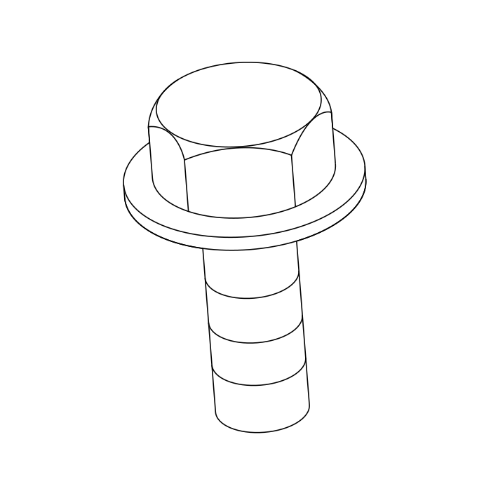 Genuine Maxus C00039681 Bolt/screw-battery Tray - technical drawing