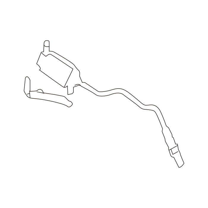 Genuine Maxus C00040010 Clip-nox Sensor Harness - technical drawing