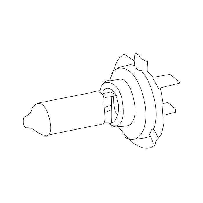 Genuine Maxus C00042972 Lamp-dattime Running - technical drawing