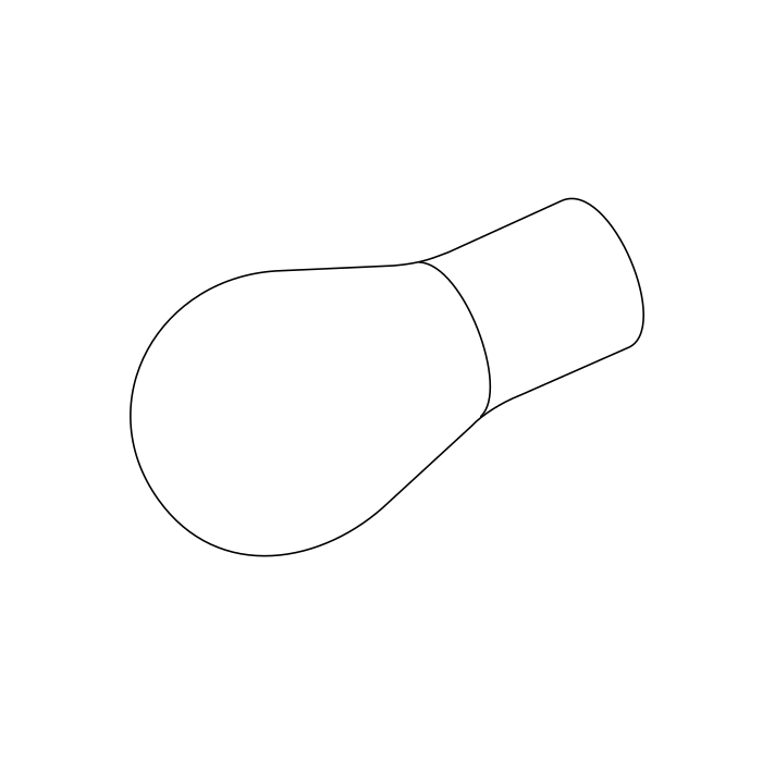 Genuine Maxus C00043841 Bulb-dattime Running Lamp - technical drawing