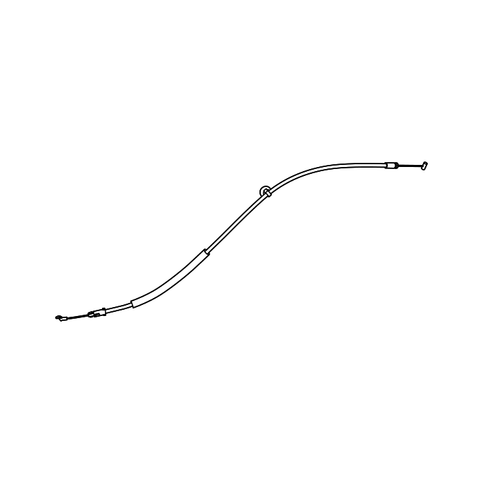 Genuine Maxus C00047099 Cable Assembly-front Side Door Inside Handle - technical drawing