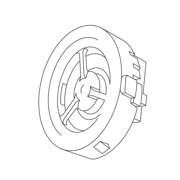 Genuine Maxus C00047709 Speaker-front - technical drawing