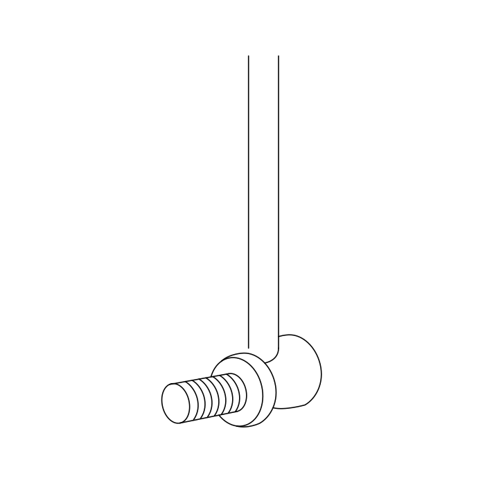 Genuine Maxus C00048086 Link Assembly-front Suspension Stabilizer Bar - technical drawing
