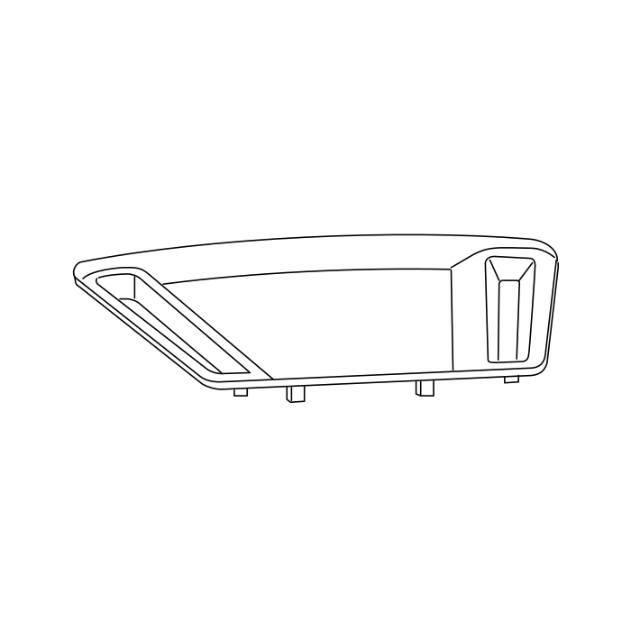 Genuine Maxus C00048648 Grille-instrument Panel Speaker - technical drawing