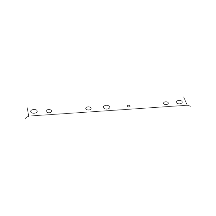 Genuine Maxus C00048683 Plate-side Panel - technical drawing