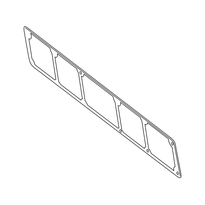 Genuine Maxus C00049173 Cover-end Gate Inner Panel - technical drawing