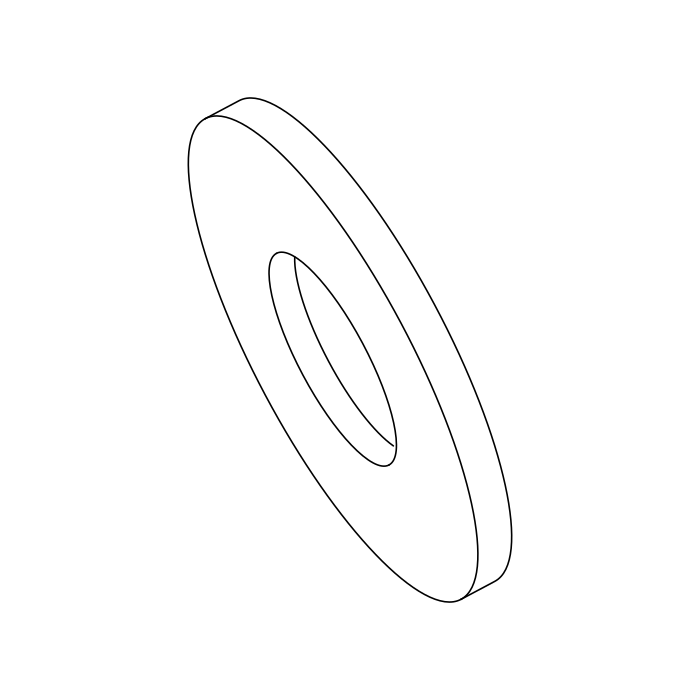 Genuine Maxus C00050648 Washer–frt Hub - technical drawing