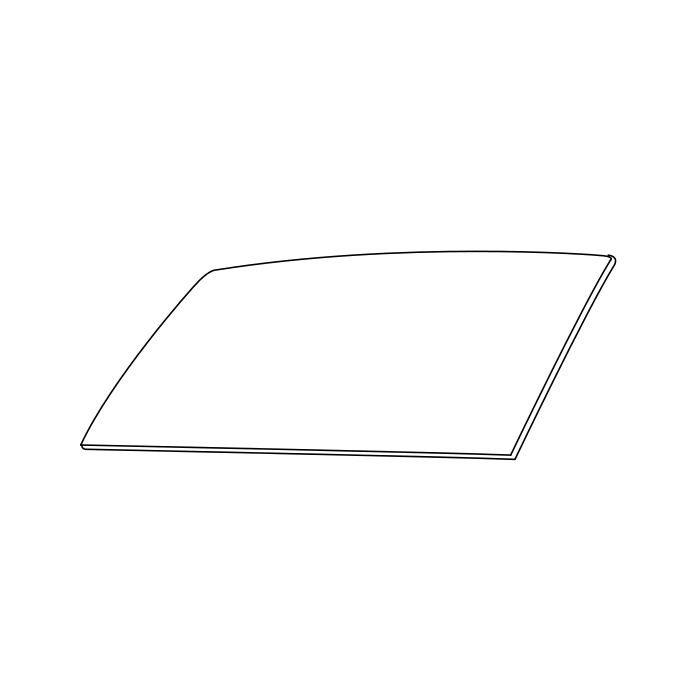 Genuine Maxus C00050836 Windshield Assembly - technical drawing
