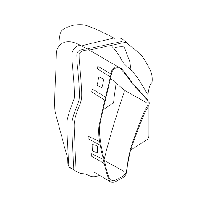 Genuine Maxus C00050923 Duct-driver Foot - technical drawing
