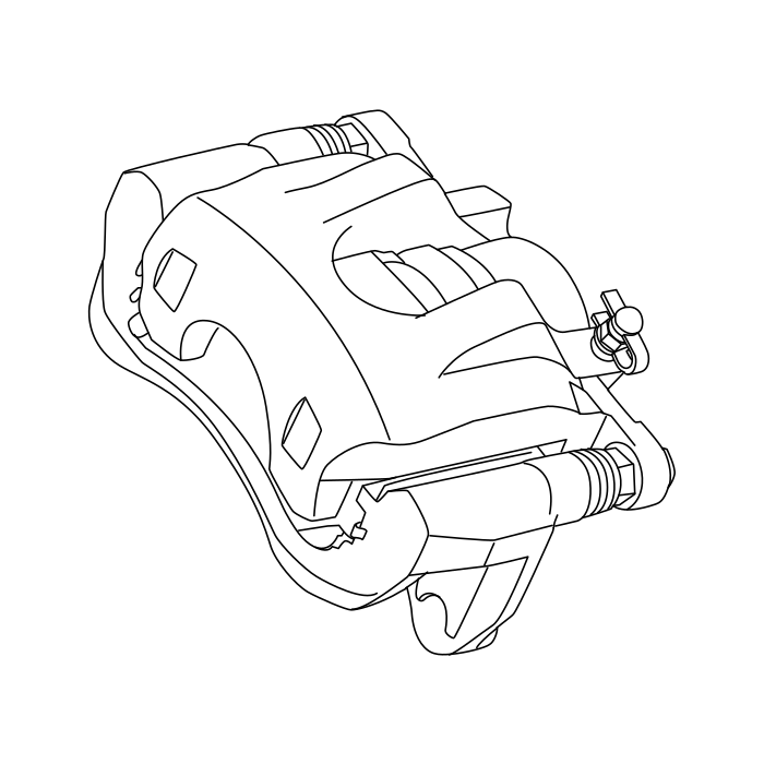Genuine Maxus C00051696 Pipe Assembly-rear Brk(rr) - technical drawing