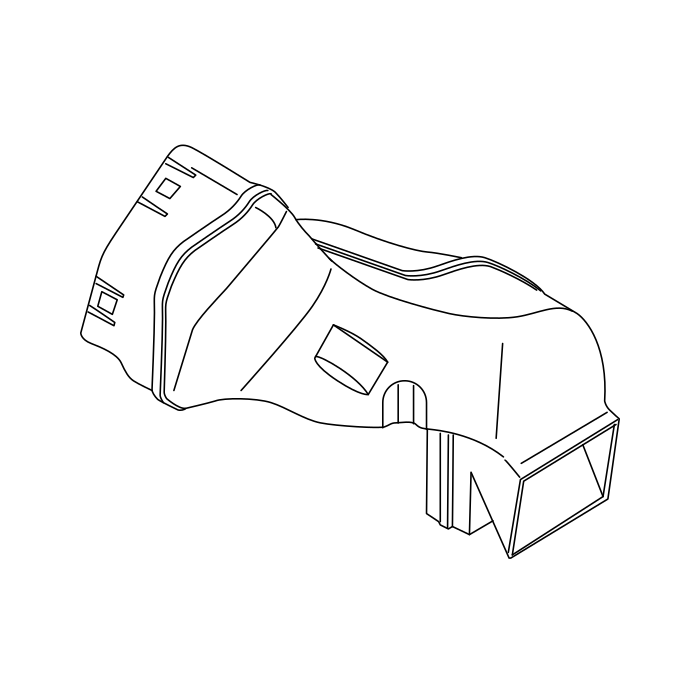 Genuine Maxus C00051699 Duct-driver Foot - technical drawing