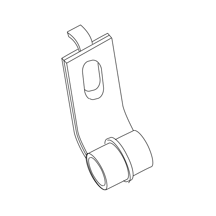 Genuine Maxus C00053988 Clip-brake Pipe Single I - technical drawing