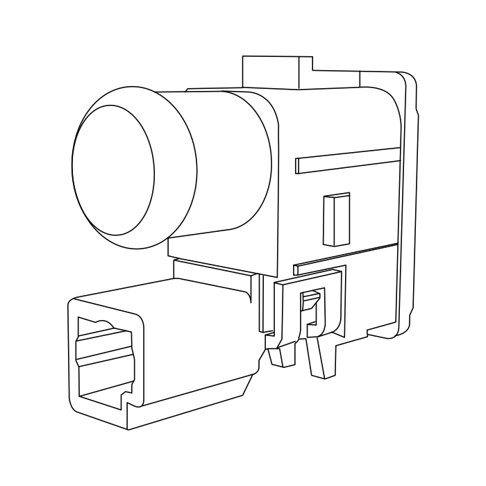 Genuine Maxus C00054008 Sensor-outer Compartment Temperature - technical drawing