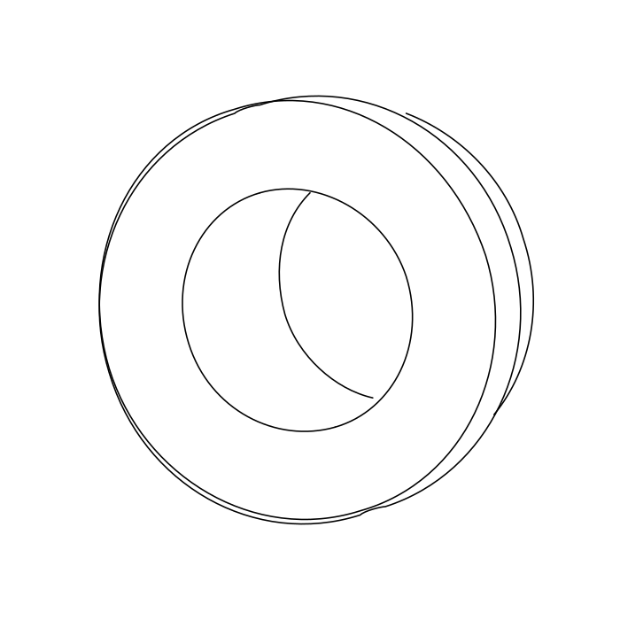 Genuine Maxus C00054137 Grommet-front Wiper Fitting Tube - technical drawing