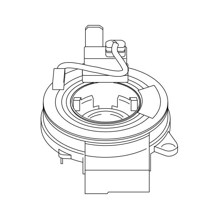 Genuine Maxus C00055170 Spring Assembly-clock - technical drawing