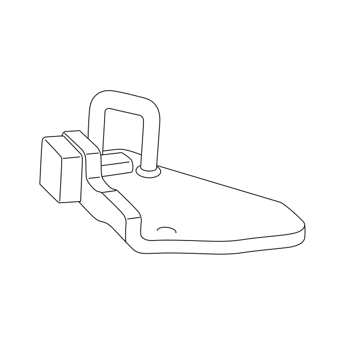 Genuine Maxus C00056831 Arm Assembly-sliding Door Open Max Check - technical drawing