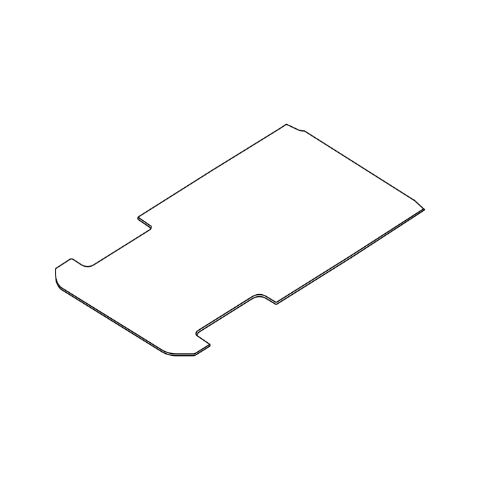 Genuine Maxus C00060076 Finisher-rear Door Floor - technical drawing