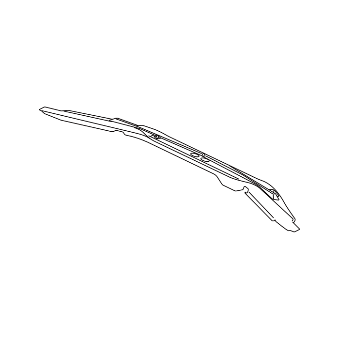 Genuine Maxus C00061853 Crossmember-radiator Upper - technical drawing