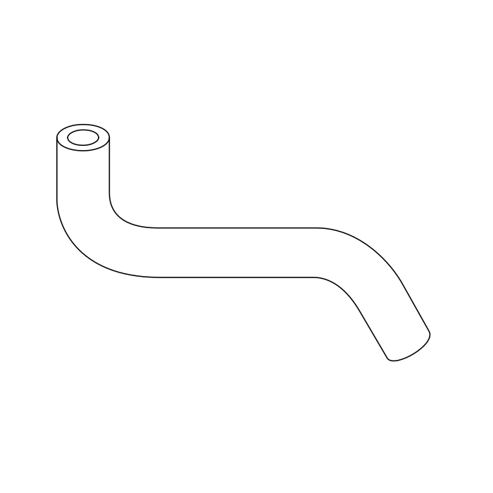 Genuine Maxus C00062935 Hose-power Steering Pump Inlet - technical drawing