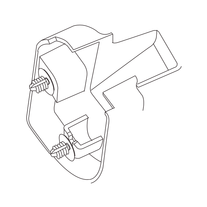 Genuine Maxus C00064776 Latch Assembly-rear Door Lower - technical drawing