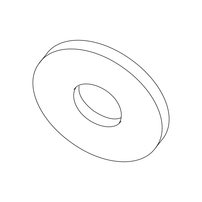 Genuine Maxus C00069247 Washer-steering Gear - technical drawing